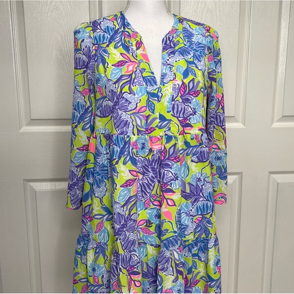 Lilly Pulitzer Martine Dress in Dew Drop Stay Fly Size S NWT - Picture 6 of 13